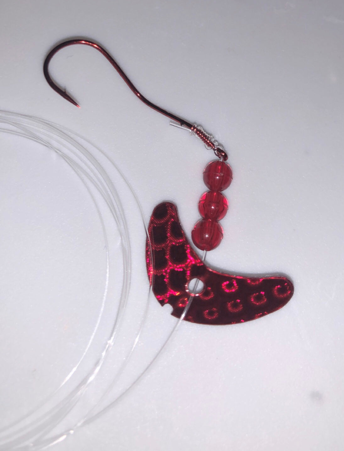 1 Inch Smile/Red Fin