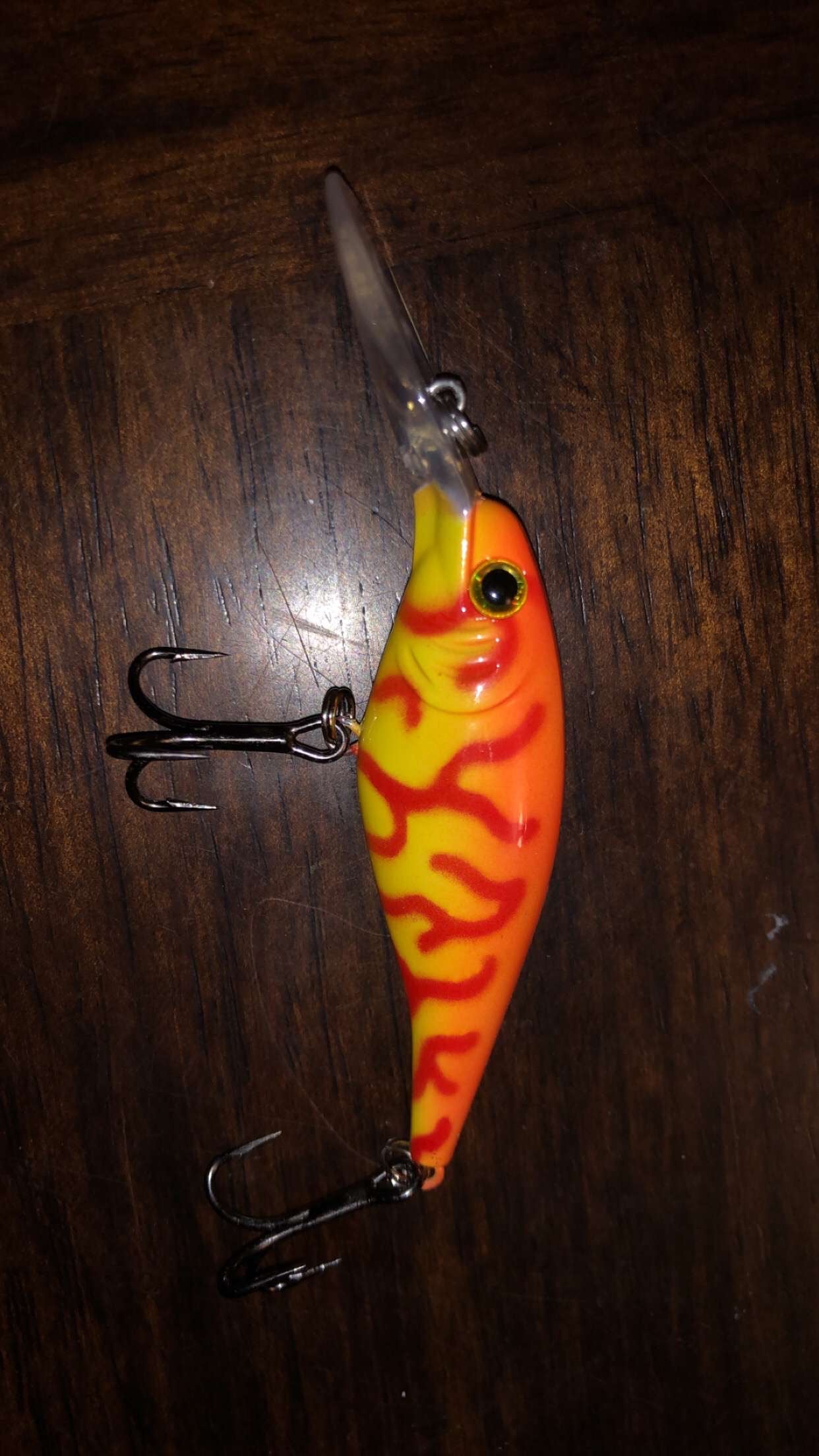 Flicker Shad #7/Wildfire