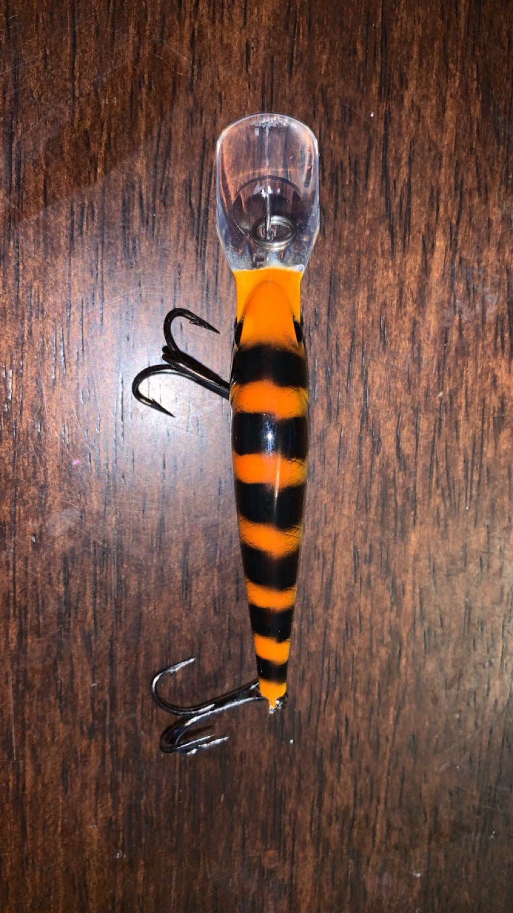 Flicker Shad #7/Burnt Firetiger