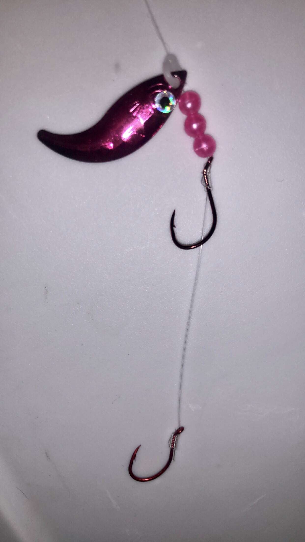 #2 Whiptail/Metallic Pink