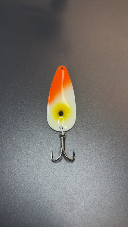 2 7/8 Inch Casting Spoon/Orange Cyclopes