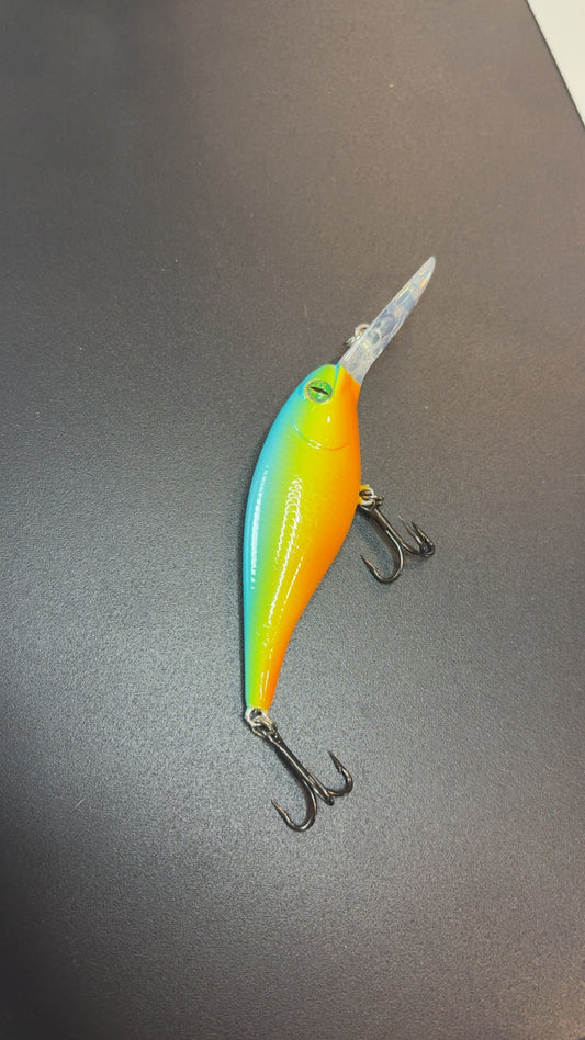 Flicker Shad #7/Mango Tango